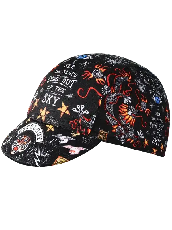 City of Angels Cycling Cap Black
