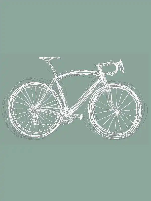 Just Bike Men's T-shirt Light Green