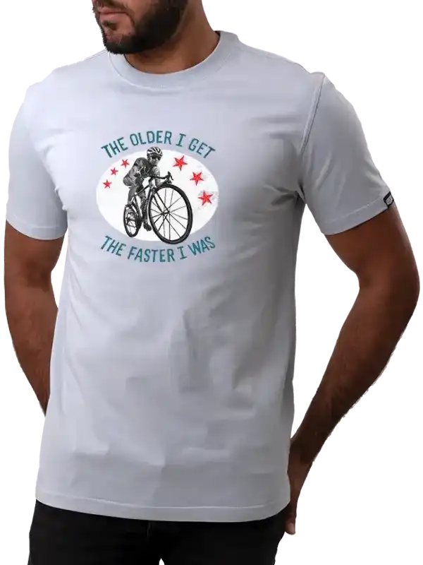 The Faster I Was Men's T-shirt Light Grey