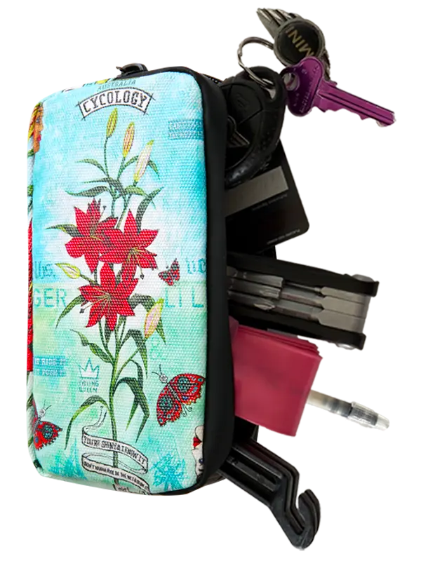 Tiger Lily Cycling Wallet