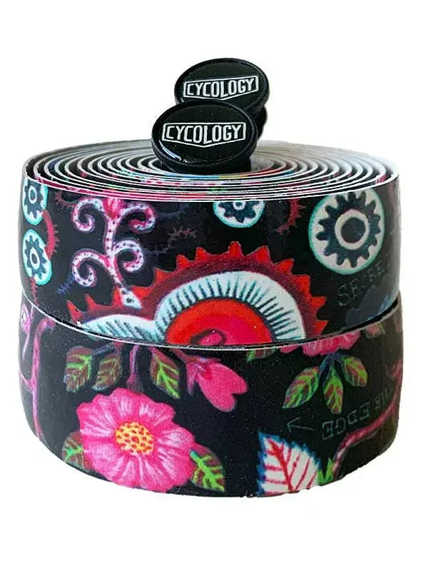 Secret Garden Handlebar Tape Black