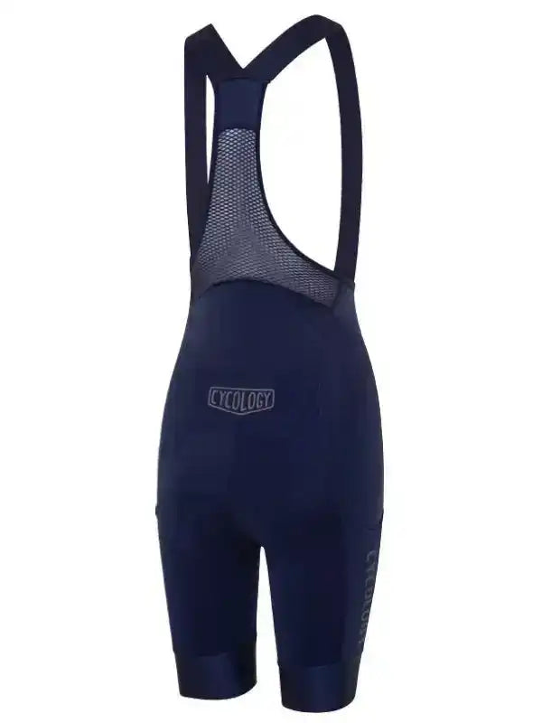 Women's Cargo Bib Shorts Navy