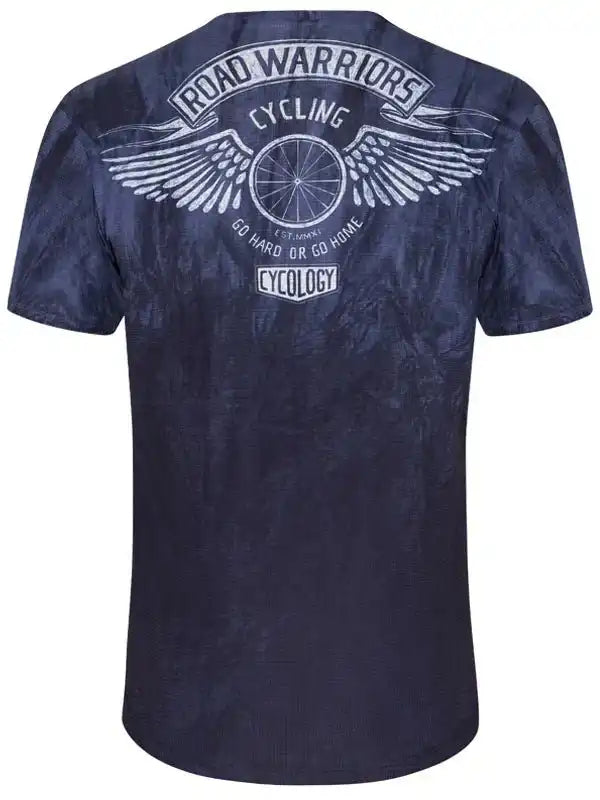 Road Warriors Men's Technical T-Shirt Navy